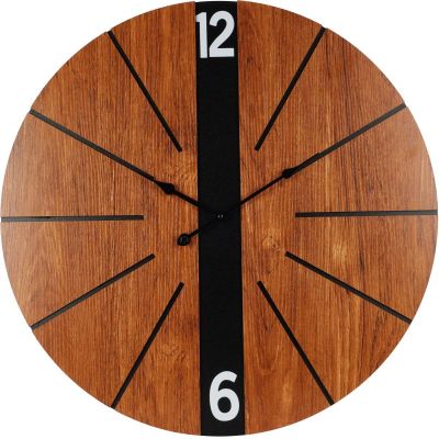 Wanduhr 60 cm, Holz, exzellenter Stil