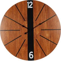 Wanduhr 60 cm, Holz, exzellenter Stil