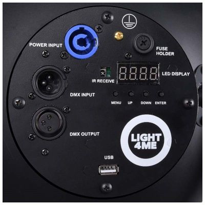 LIGHT4ME RETRO 500 RGBA Bühnenscheinwerfer dekorativ