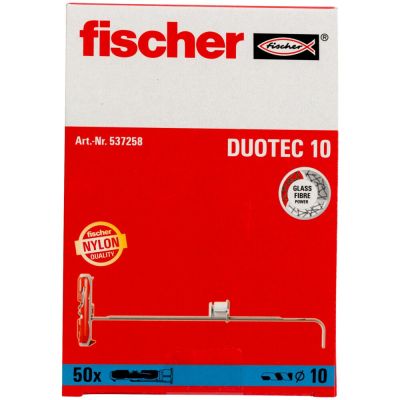 7. Fischer 537258 Schraubanker/Spreizdübel, 50-teilig. Set mit Schrauben und Spreizdübeln, 50 mm.