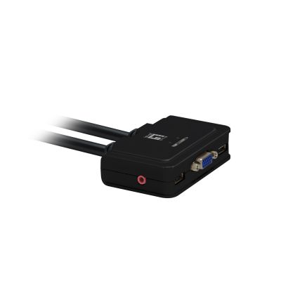 2. LevelOne KVM-0223 KVM-Switch Schwarz