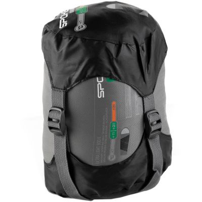 24. Spokey Ultralight 600II Bk Gy 922251 Schlafsack