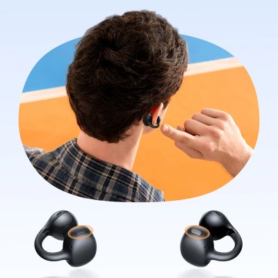 12. OWS Baseus Bass BC1 Ohrhörer mit Clip – Schwarz