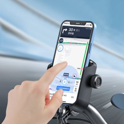 3. Joyroom JR-ZS431 Handyhalterung für Fahrrad, Motorrad, Roller - schwarz