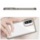 5. Outer Space Case für Samsung Galaxy A26 Cover mit flexiblem Rahmen - Halbtransparent, Schwarz