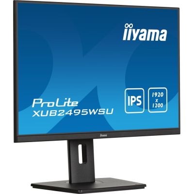 4. iiyama ProLite XUB2495WSU-B7 Monitor 61,1 cm (24") WUXGA IPS HDMI/DP/USB 4 ms