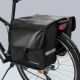 9. Wozinsky doppelte Fahrradtasche für den Gepäckträger, 28 l, schwarz (WBB34BK)