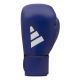 15. Adidas SPEED 175 Leder-Boxhandschuhe blau