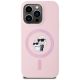3. Karl Lagerfeld Silikon Karl&Choupette MagSafe Case für iPhone 14 Pro Max - Pink