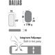 10. High Peak Dallas Matratze 197x70x10 41032