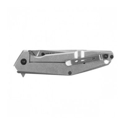 3. Ruike EDC Klappmesser für den täglichen Gebrauch, schwarzer Flipper aus Stahl - D191-B