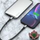 8. Dudao L10P Lightning - USB-C PD 20W Kabel 0,23m - Schwarz