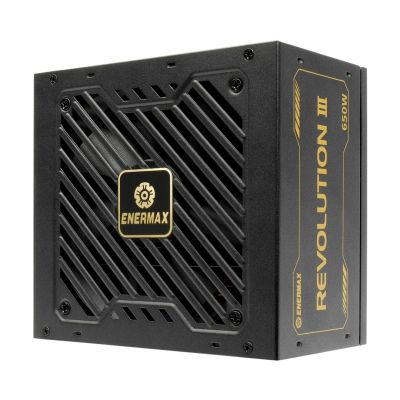 3. Enermax PC/Server-Netzteil 650W Revolution3 80+ Gold FULLMOD (ERV650G-AHG-MAC)