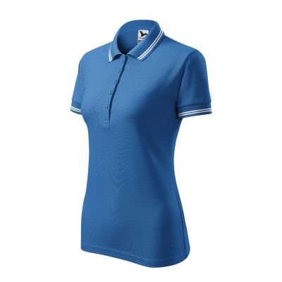 Adler Urban W MLI-22014 azurblaues Poloshirt