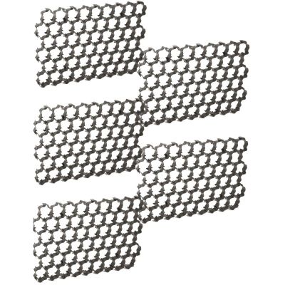 10. DRIVE-IN-/PARKGRILL 5-TEILIG SCHWARZ