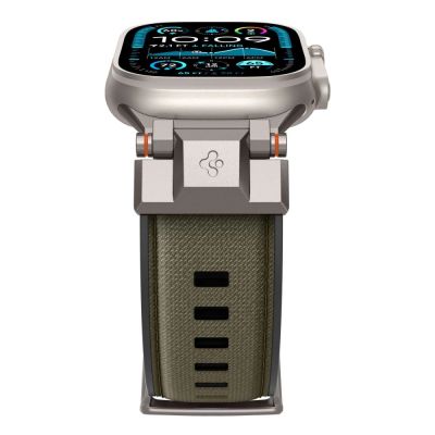 8. Spigen DuraPro Armor Strap für Apple Watch 44 / 45 / 46 / 49 mm - Grün