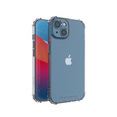 8. Wozinsky Anti Shock Hülle für iPhone 14 Plus transparent transparente Hülle