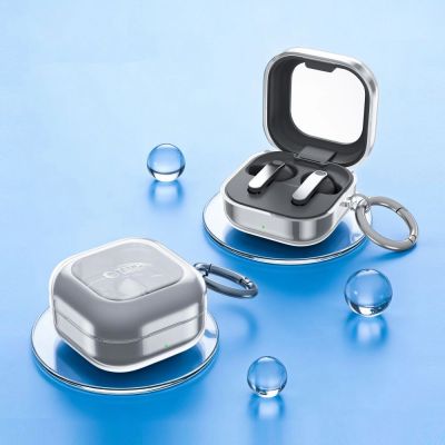 8. Tech-Protect FlexAir Hülle für Samsung Galaxy Buds 4 / Buds 4 Pro – Transparent