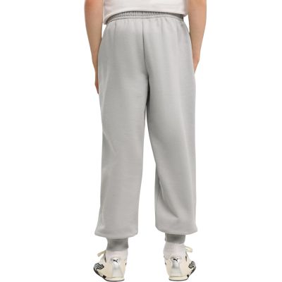 4. Puma ESS Logo Lab Relaxed Kinderhose grau 694675 63