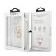 7. Guess GUHCN65TPUWHGLG iPhone 11 Pro Max weiß/weiße Hartschale Glitter 4G Circle Logo