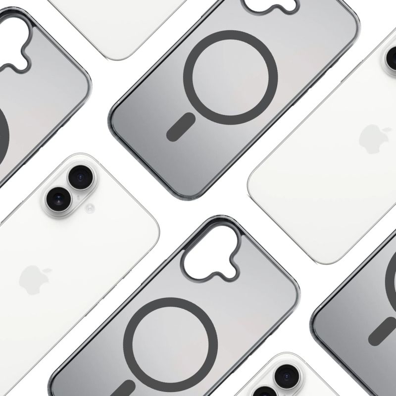 8. 3mk Frosty MagCase für iPhone 17 - Schwarz