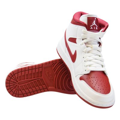4. Air Jordan 1 Mid Reverse Chicago (W) Schuhe - BQ6472-161