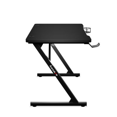 4. Huzaro Hero 1.8 Schwarzer Gaming-Schreibtisch