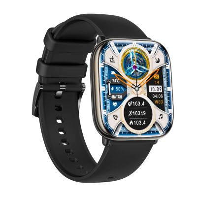 3. Rubicon RNCF31 SCHWARZE Damen-Smartwatch