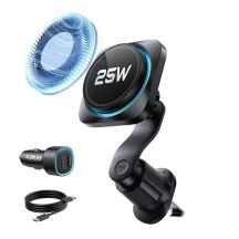 ESR OmniLock Qi2.2 Magnetische MagSafe-Auto-Lüftungshalterung – Schwarz