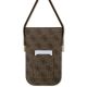 2. Guess 4G Metal Script Logo Handtasche – braun