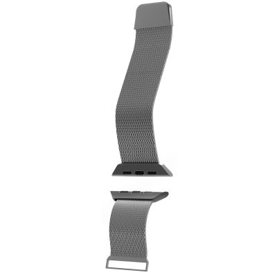 9. Puro Milanese Edelstahlarmband für Apple Watch 38 / 40 / 41 mm - Silber