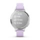 16. Garmin Lily 2 Active 38 mm Silber/Jasminviolett Uhr