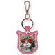 Nimmy Brillenetui mit Katzen-Tracker – cool und niedlich – Rosa