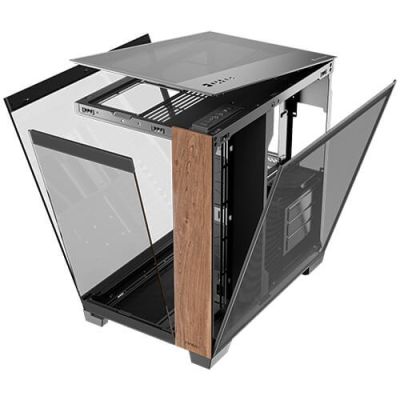 16. Antec C8 Full-Tower-Computergehäuse aus Holz, Schwarz