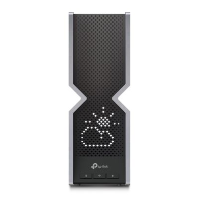 3. TP-Link Archer BE800 WLAN-Router Multi-Gigabit Ethernet Tri-Band (2,4 GHz/5 GHz/6 GHz) Schwarz, Edelstahl
