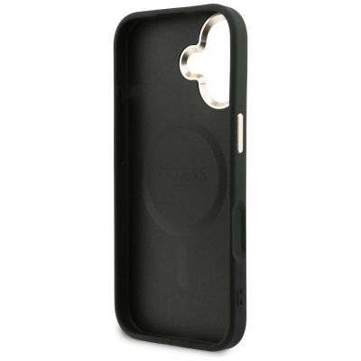 7. Guess Perforierte 4G MagSafe Hülle für iPhone 17 - Schwarz