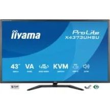 iiyama ProLite X4373UHSU-B2 Computermonitor 108 cm (42,5") 3840 x 2160 px 4K Ultra HD LED Schwarz