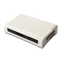 DIGITUS DRUCKSERVER 2x USB 2.0, 1x RJ45, 1x DB-36-PIN SCHNELLES ETHERNET 10/100 Mbit/s DN-13006-1
