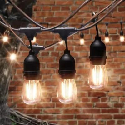 11. Extralink Garten-Lichterkette 20 m mit 20 Glühbirnen