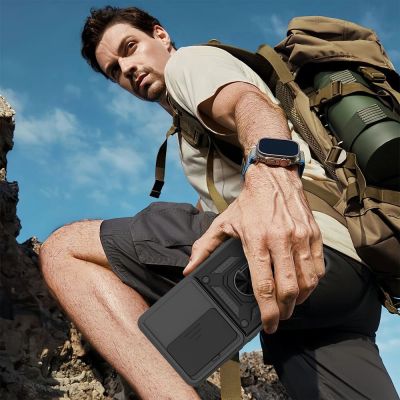 5. Tech-Protect CamShield Pro Case für Xiaomi Redmi 15 4G / 5G - Schwarz