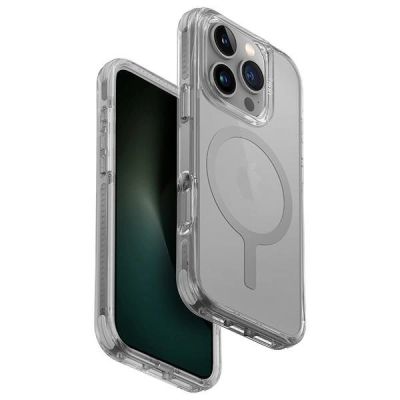 Uniq Combat iPhone 16 Pro 6,3" Hülle Magclick Charging grau/steingrau