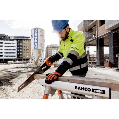 4. Bahco 2600-22-XT-HP Handsäge, Längsschnittsäge 55 cm, Schwarz, Edelstahl