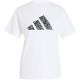 2. adidas Damen-T-Shirt mit Tiermotiv, Weiß, KT9719