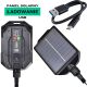 3. SOLAR-LICHTERKETTE 480 LED 13 FUNKTIONEN USB WARMWEISS