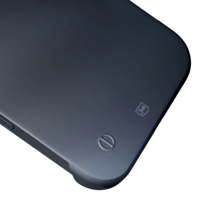 10. 3mk Just20g Matt Case für Apple iPhone 16 Pro Max – Mattschwarz