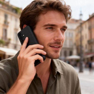 4. Tech-Protect Smart Wallet Case für Samsung Galaxy A57 5G – Mattschwarz