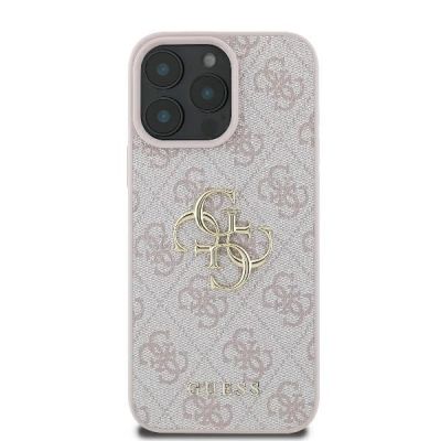 3. Guess 4G Big Logo Case für iPhone 16 Pro Max - Rosa