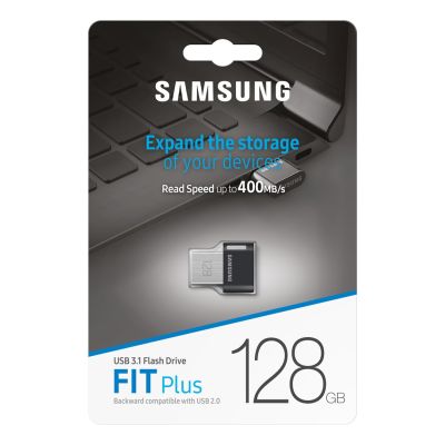 25. SAMSUNG FLASH FIT Plus 128GB MUF-128AB/APC GRAU