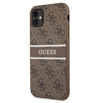 2. Guess 4G Stripe Case für iPhone 11 / Xr 6.1" - Braun