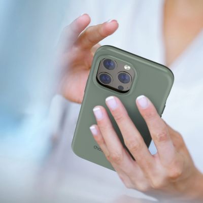 6. Choetech MFM Anti-Drop Case Cover für iPhone 13 Pro Max grün (PC0114-MFM-GN)